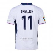 Camiseta Inglaterra Jugador Grealish 1ª 2024