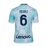 Camiseta Inter Milan Jugador De Vrij 2ª 2022-2023