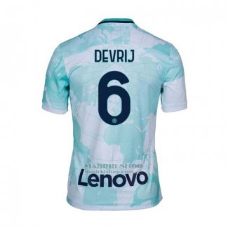 Camiseta Inter Milan Jugador De Vrij 2ª 2022-2023