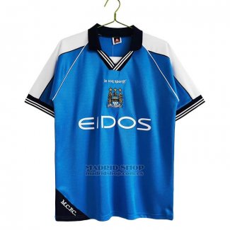 Camiseta Manchester City 1ª Retro 99-01