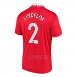 Camiseta Manchester United Jugador Lindelof 1ª 2022-2023