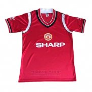 Camiseta Manchester United 1ª Retro 1984
