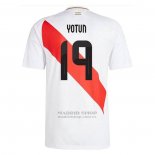 Camiseta Peru Jugador Yotun 1ª 2024