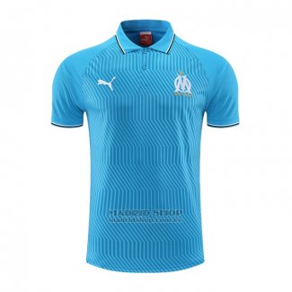 Camiseta Polo del Olympique Marsella 2022-2023 Azul