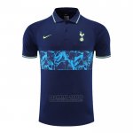 Camiseta Polo del Tottenham Hotspur 2022-2023 Azul Oscuro
