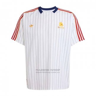 Camiseta Pre Partido del Roma 2025-2026 Blanco