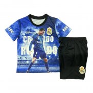 Camiseta Real Madrid Ronaldo Special Nino 2025-2026 Azul