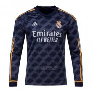 Camiseta Real Madrid 2ª Manga Larga 2023-2024