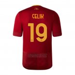 Camiseta Roma Jugador Celik 1ª 2022-2023