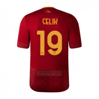 Camiseta Roma Jugador Celik 1ª 2022-2023