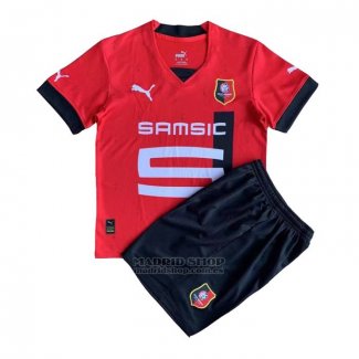 Camiseta Stade Rennais 1ª Nino 2022-2023