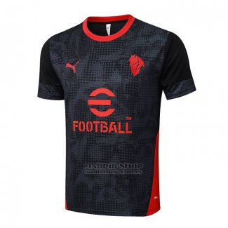 Camiseta de Entrenamiento AC Milan 2025-2026 Negro