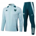 Chandal de Chaqueta del Cruzeiro 2024-2025 Verde