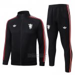Chandal de Chaqueta del Manchester United 2026-2027 Negro