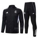 Chandal de Rompevientos del Real Madrid 2025-2026 Negro