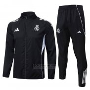 Chandal de Rompevientos del Real Madrid 2025-2026 Negro