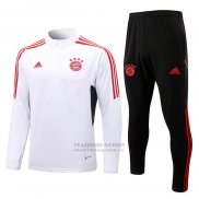 Chandal de Sudadera del Bayern Munich Nino 2022-2023 Blanco