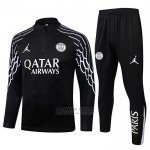 Chandal de Sudadera del Paris Saint-Germain Nino 2025-2026 Negro