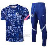 Chandal del Chelsea Manga Corta 2021-2022 Azul