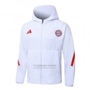 Chaqueta con Capucha del Bayern Munich 2025-2026 Blanco