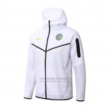 Chaqueta con Capucha del Inter Milan 2022-2023 Blanco