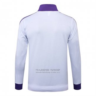 Chaqueta del Real Madrid 2024-2025 Blanco Purpura