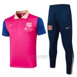 Conjunto Polo del Barcelona 2024-2025 Rojo