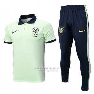 Conjunto Polo del Brasil 2022-2023 Verde