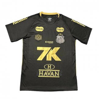 Tailandia Camiseta Santos Special 2025 Negro Oro