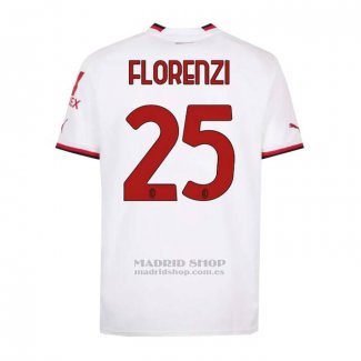 Camiseta AC Milan Jugador Florenzi 2ª 2022-2023