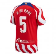 Camiseta Atletico Madrid Jugador R.De Paul 1ª 2022-2023