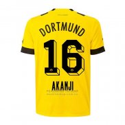Camiseta Borussia Dortmund Jugador Akanji 1ª 2022-2023
