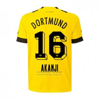 Camiseta Borussia Dortmund Jugador Akanji 1ª 2022-2023