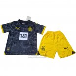 Camiseta Borussia Dortmund 2ª Nino 2023-2024