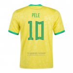 Camiseta Brasil Jugador Pele 1ª 2022