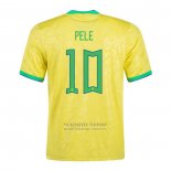 Camiseta Brasil Jugador Pele 1ª 2022