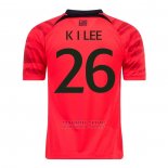 Camiseta Corea del Sur Jugador Lee Kang In 1ª 2022