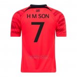 Camiseta Corea del Sur Jugador Son Heung Min 1ª 2022