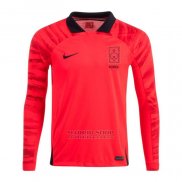 Camiseta Corea del Sur 1ª Manga Larga 2022