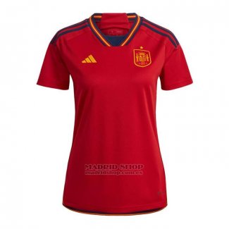 Camiseta Espana 1ª Mujer 2022