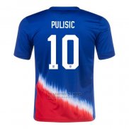 Camiseta Estados Unidos Jugador Pulisic 2ª 2024