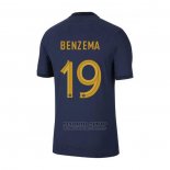 Camiseta Francia Jugador Benzema 1ª 2022