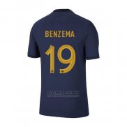 Camiseta Francia Jugador Benzema 1ª 2022