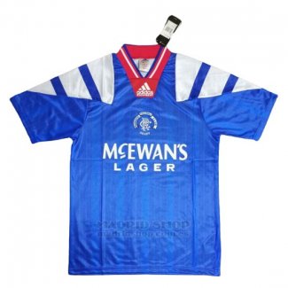 Camiseta Glasgow Rangers 1ª Retro 1992-1994