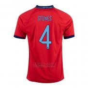 Camiseta Inglaterra Jugador Stones 2ª 2022