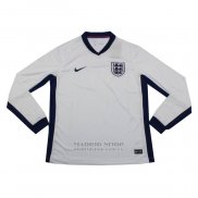 Camiseta Inglaterra 1ª Manga Larga 2024