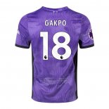 Camiseta Liverpool Jugador Gakpo 3ª 2023-2024