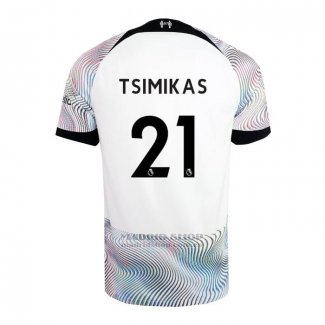 Camiseta Liverpool Jugador Tsimikas 2ª 2022-2023