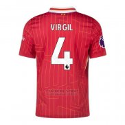 Camiseta Liverpool Jugador Virgil 1ª 2024-2025
