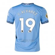 Camiseta Manchester City Jugador J.Alvarez 1ª 2024-2025